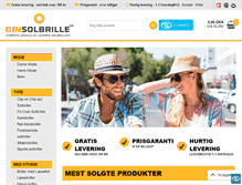 Tablet Screenshot of dinsolbrille.dk